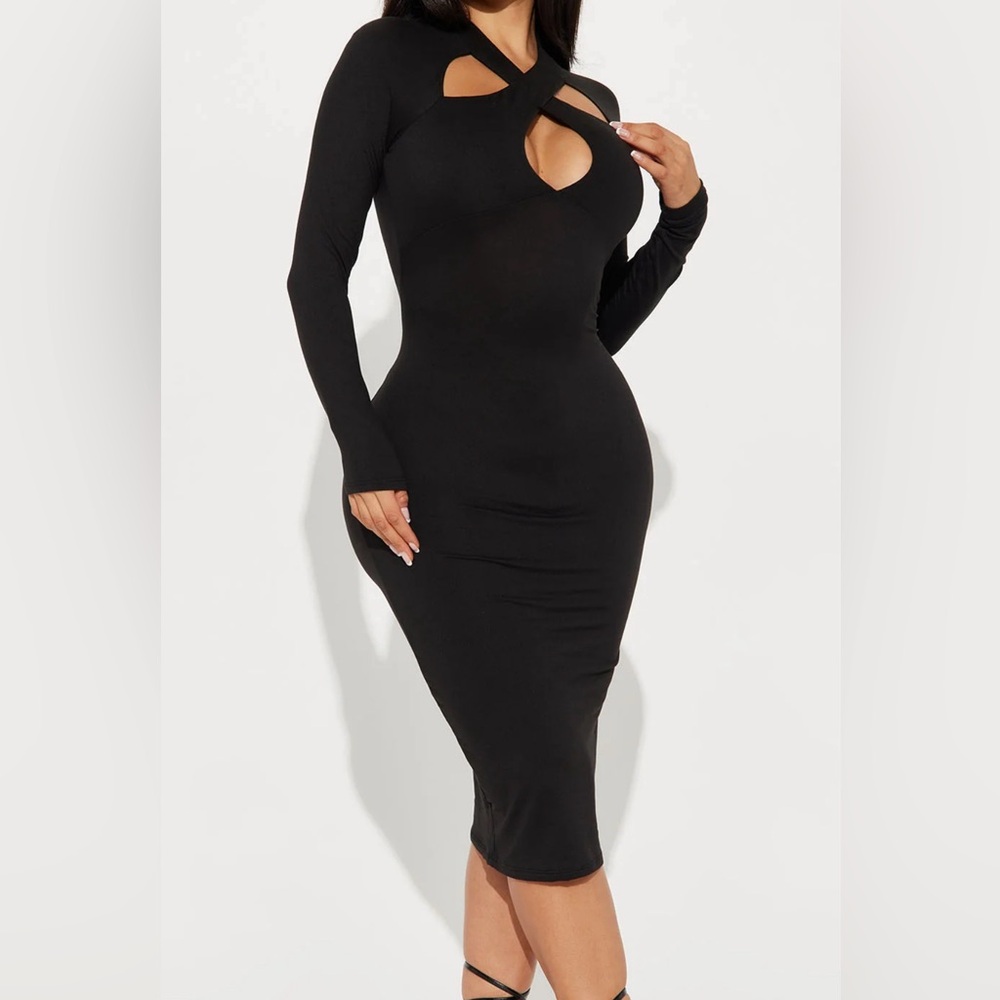 Brand new FashionNova Midi Dress